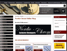 Tablet Screenshot of nordic-chrom.de